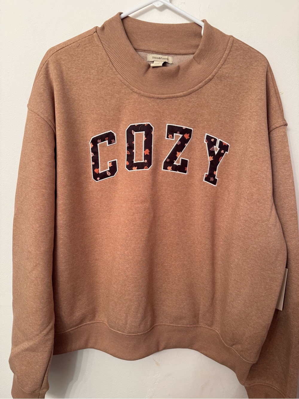 Since Forever “Cozy” Leaves Fall Sweater